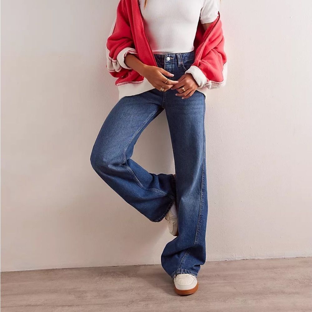 Free People High Rise Denim Jeans 28
